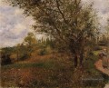 Paysage de pontoise à travers les champs 1879 Camille Pissarro